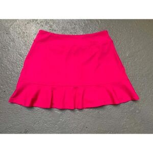 TOMMY BAHAMA Ruffle Preppy Outdoor Travel Golf Skort M Pink